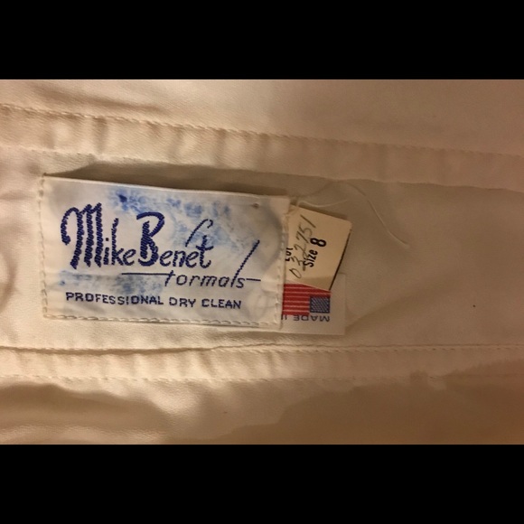 Mike Benet Formals size 8 wedding / prom dress - Picture 3 of 3